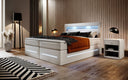 Boxspringbett Sevilla mit LED und Stauraum - Luxusbetten24
