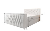 Boxspringbett Velano mit TV Lift und Stauraum - Luxusbetten24