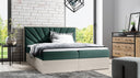 Designer Holzbett Minari mit Stauraum - Luxusbetten24