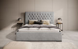 Designer Polsterbett Chester mit Stauraum - Luxusbetten24