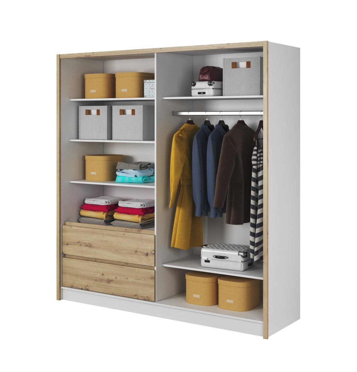 Designer Schrank Silas - Luxusbetten24