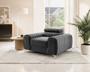 Designer Sessel Linuro mit verstellbarer Kopflehne - Luxusbetten24