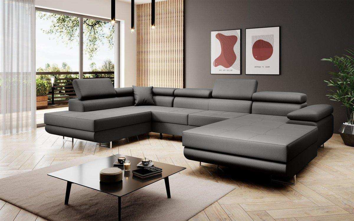 Designer Sofa Lago mit Schlaf - und Klappfunktion - Luxusbetten24